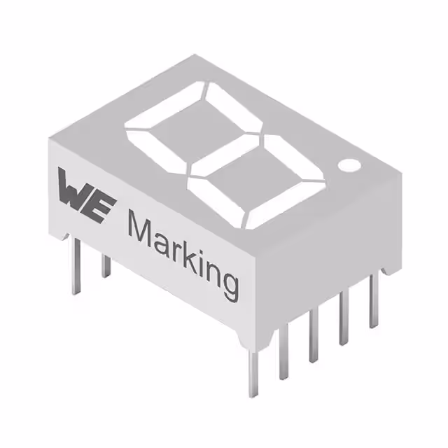 157136V12701 Würth Elektronik  Modules d'affichage - Caractères et chiffres à LED